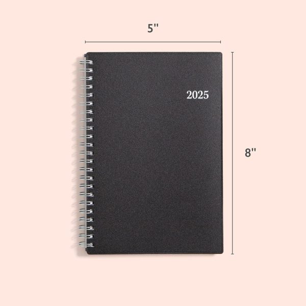 Blue Sky 2025 Weekly and Monthly Planner Calendar, Includes January 2025 - December 2025, 5" x 8", Flexible Cover, Laminated Tabs, Wirebound, Enterprise - Image 4