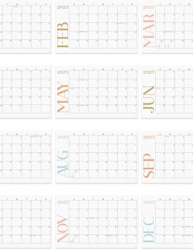 S&O Modern Large Desk Calendar from January 2025-June 2026 – Tear-Away Table Calendar 2025-2026 – Desktop Blotter – Academic Desk Planner – Desk Pad Large – 11x17in